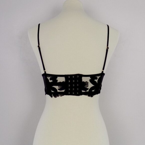 new with tags Victoria's Secret VS embroidered floral bralette crop top … - Picture 11 of 12